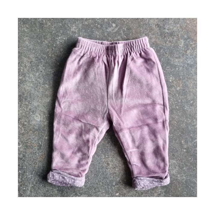 La Solderie suisse - Pantalon mauve doublé 68