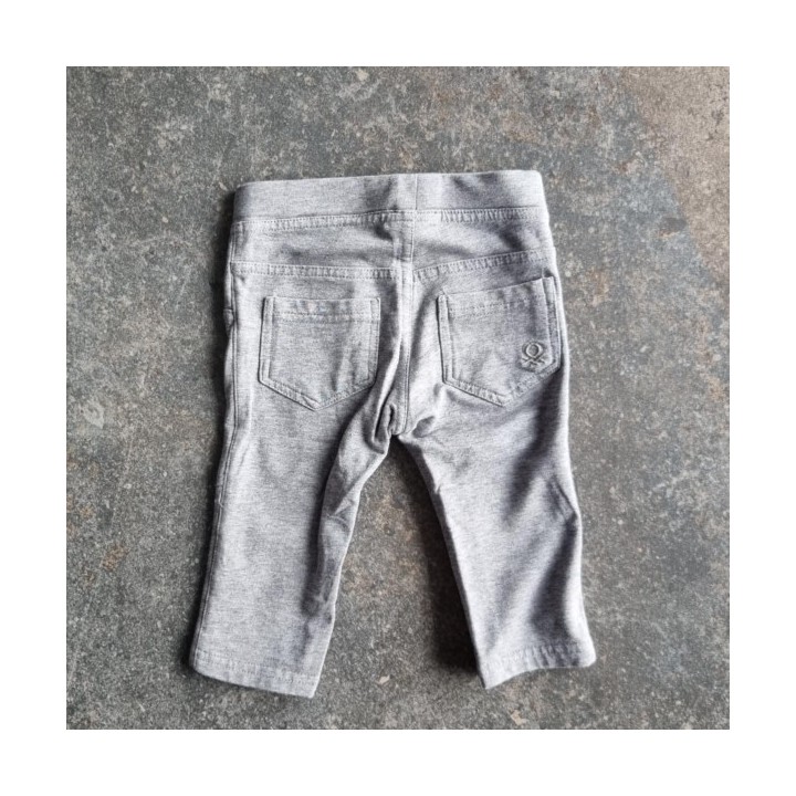 La Solderie suisse - Pantalon gris Benetton 68