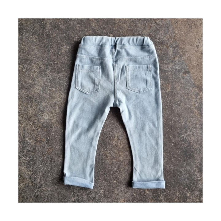 La Solderie suisse - Pantalon bleu style jeans Gemo 86