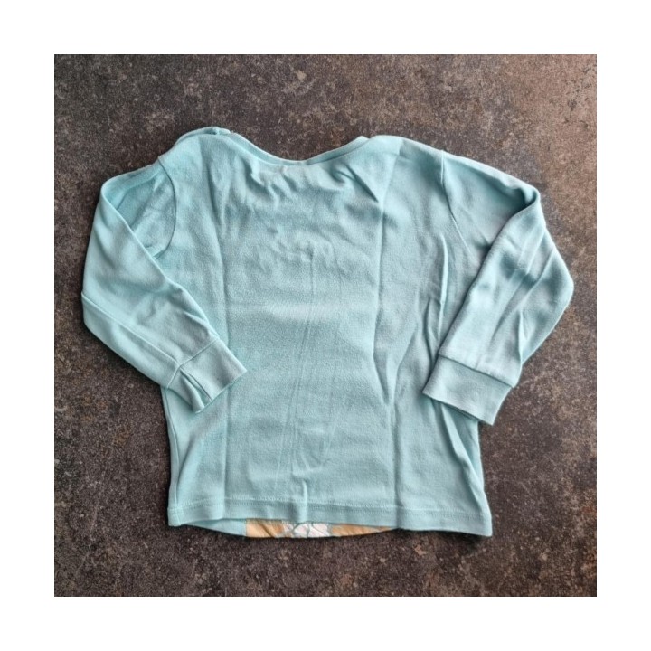 La Solderie suisse -  T-shirt turquoise Lucky Smile 86