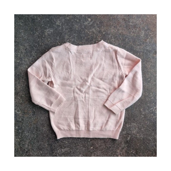 La Solderie suisse -  Pull fin rose Baby Club C&A 74