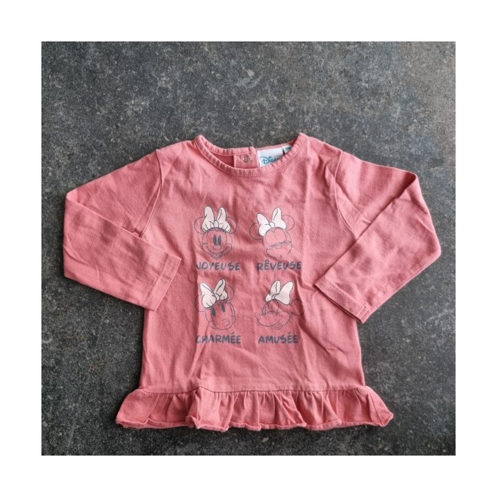 La Solderie suisse - T-shirt brun Minnie Disney 86