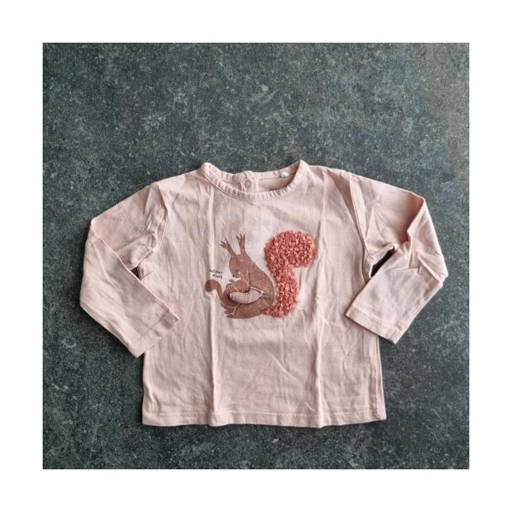 La Solderie suisse - T-shirt brun écureuil Manor 80