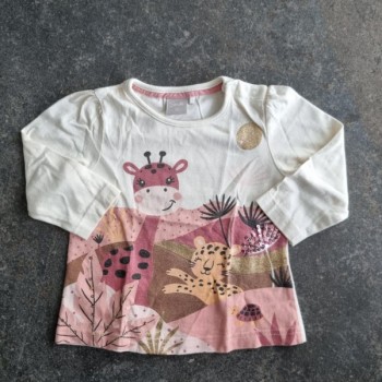 La Solderie suisse - T-shirt blanc savane Smile 80