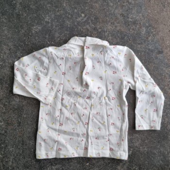 La Solderie suisse - T-shirt blanc col roulé Sfera 80