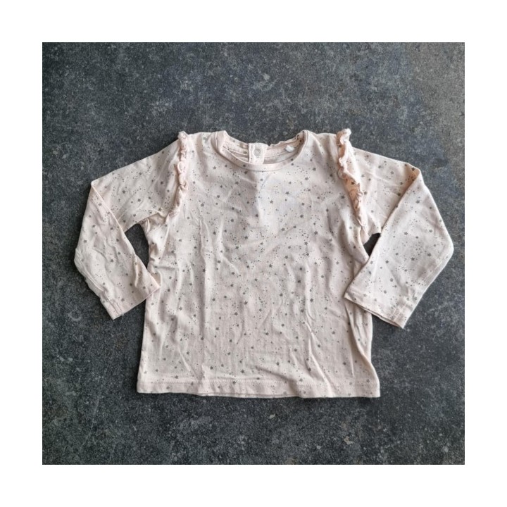 La Solderie suisse - T-shirt crème étoiles Manor 86