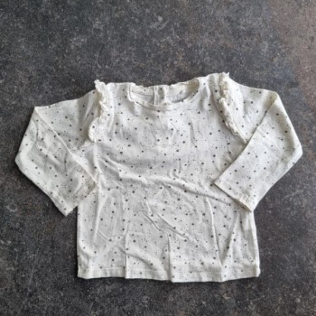 La Solderie suisse - T-shirt blanc étoiles Manor 86