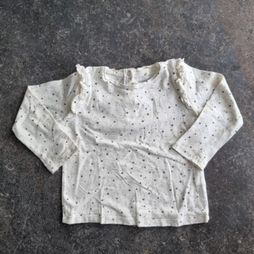 La Solderie suisse - T-shirt blanc étoiles Manor 86