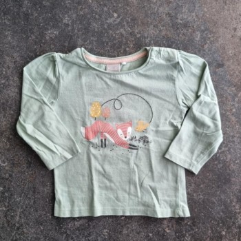 La Solderie suisse - T-shirt vert renard Smile 86