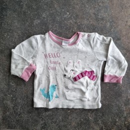 La Solderie suisse - T-shirt gris polaire Smile 86
