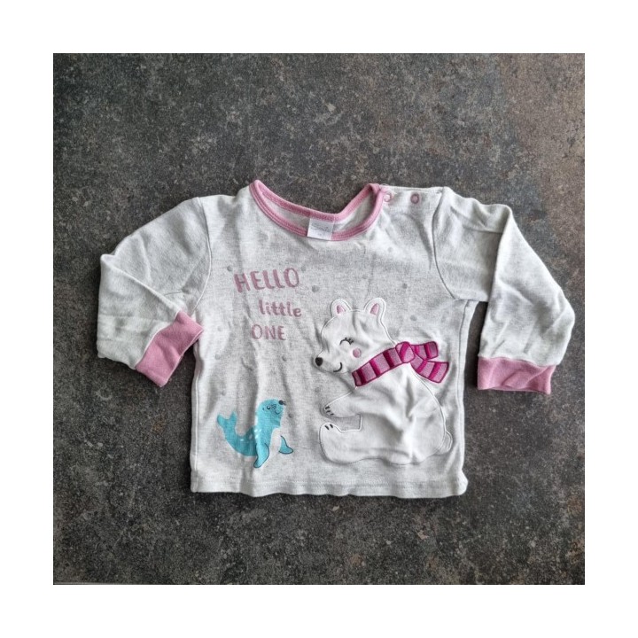 La Solderie suisse - T-shirt gris polaire Smile 86