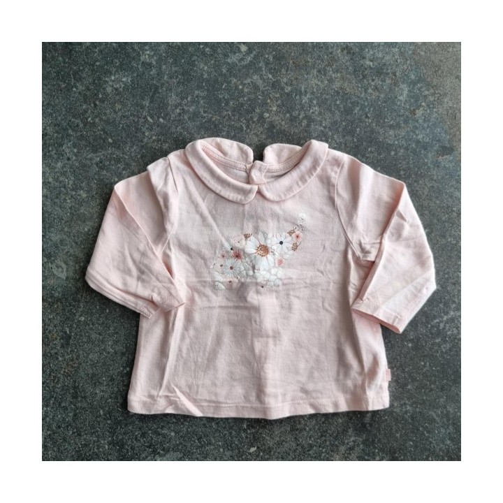 La Solderie suisse - T-shirt rose éléphant Obaïbi 68