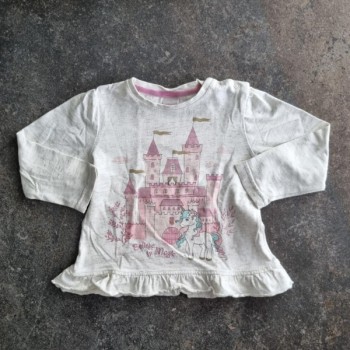 La Solderie suisse - T-shirt blanc château licorne Smile 92