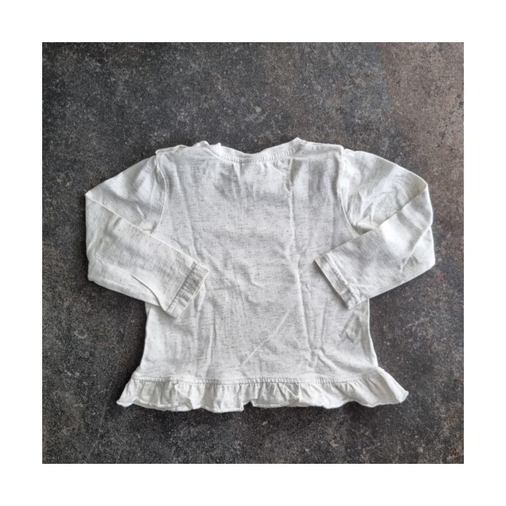 La Solderie suisse - T-shirt blanc château licorne Smile 92