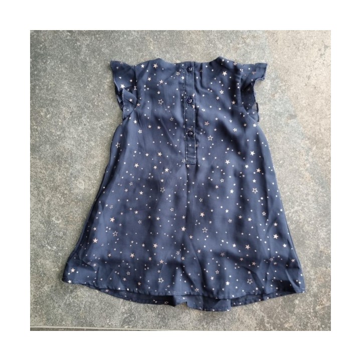 La Solderie suisse - Robe noire à étoiles Smile 80