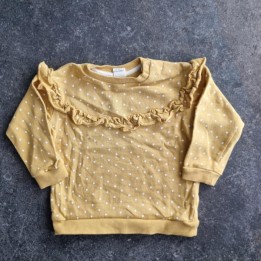 La Solderie suisse - Sweat jaune à pois H&M 86