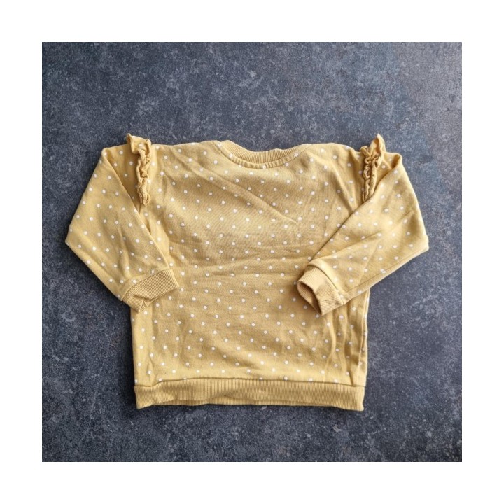 La Solderie suisse - Sweat jaune à pois H&M 86
