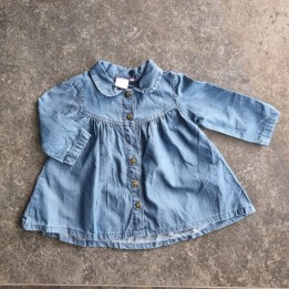 La Solderie suisse - Robe bleue jeans Smile 62