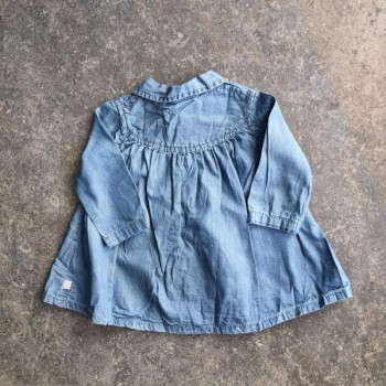 La Solderie suisse - Robe bleue jeans Smile 62