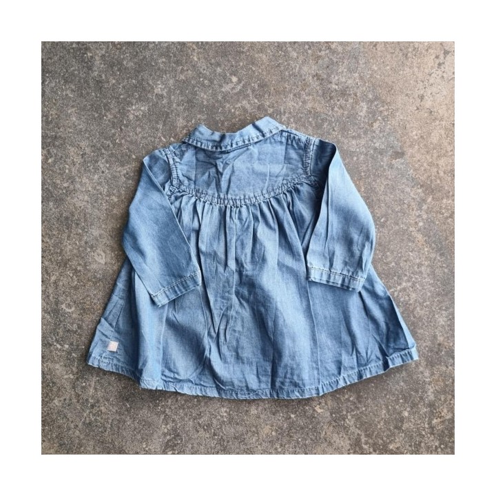 La Solderie suisse - Robe bleue jeans Smile 62