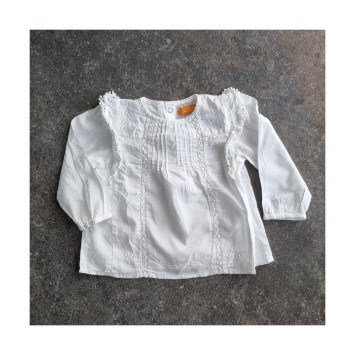 La Solderie suisse - Chemisier blanc Staccato 68