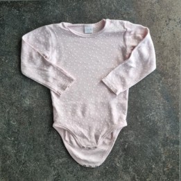 La Solderie suisse - Body rose à pois blancs Smile 86