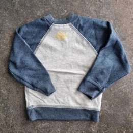 La Solderie suisse - Sweat gris bleu Kids Wear 104