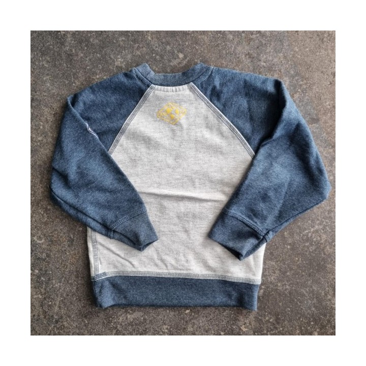 La Solderie suisse - Sweat gris bleu Kids Wear 104