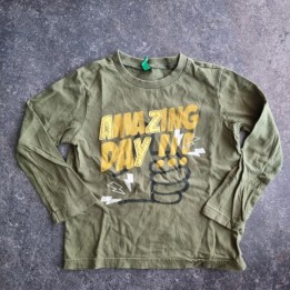La Solderie suisse - T-shirt Kaki Amazing Day 104