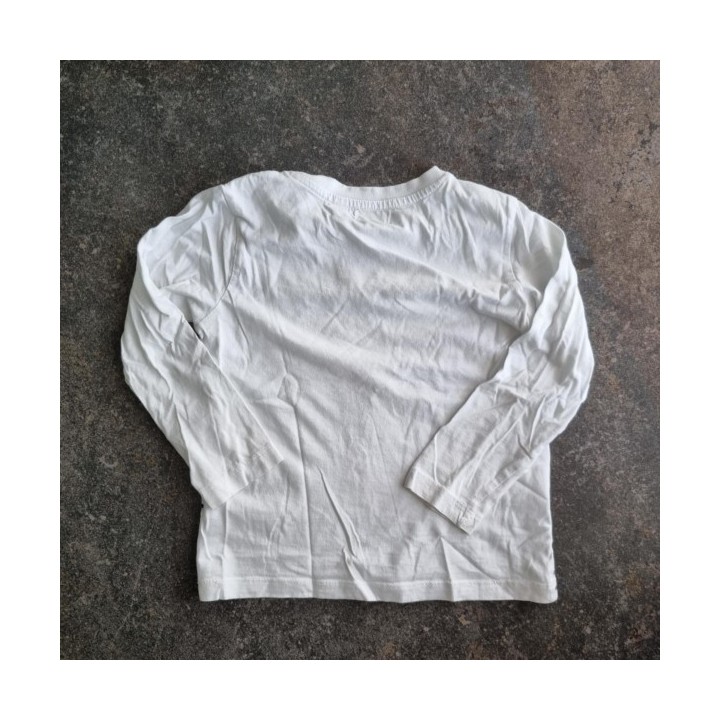 La Solderie suisse - T-shirt blanc à rayures OVS 110