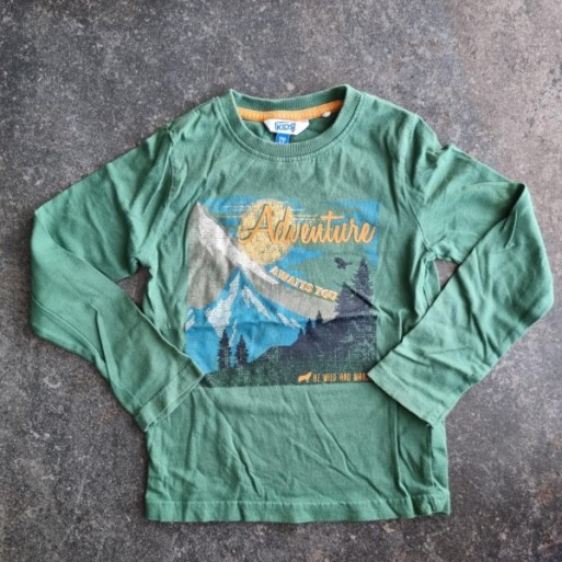 La Solderie suisse - T-shirt vert Adventure Kids 110 La Solderie suisse - T-shirt vert Adventure Kids 110