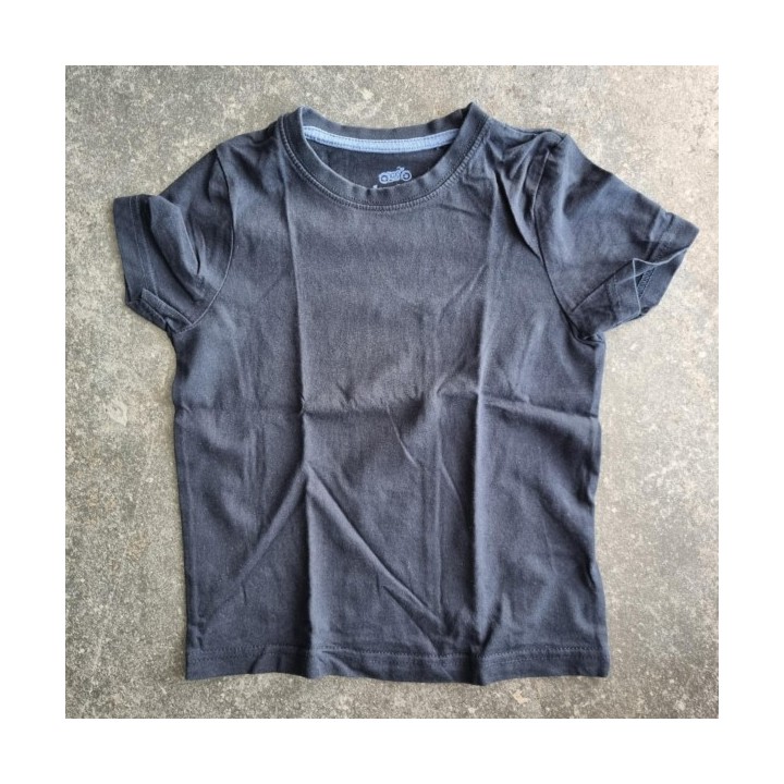 La Solderie suisse - T-shirt bleu manches courtes Lupilu 98