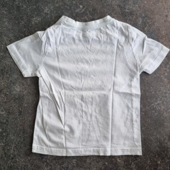 La Solderie suisse - T-shirt blanc Motor Ride On Lupilu 98