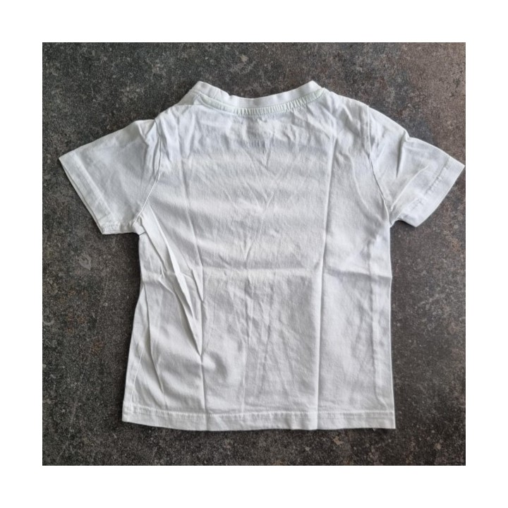 La Solderie suisse - T-shirt blanc Motor Ride On Lupilu 98