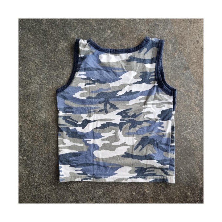 La Solderie suisse - T-shirt bleu army Urchin 98