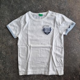 La Solderie suisse - T-shirt blanc Rugby Benetton 110