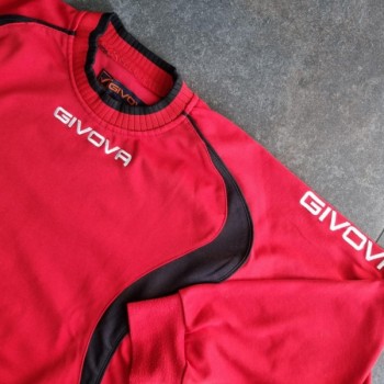 La Solderie suisse - Sweat de sport rouge Givova 180