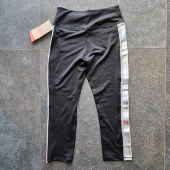 La Solderie suisse - Pantalon training noir Cropped H&M S