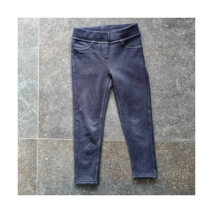 Outlet Suisse – Solderie & Neuf - Pantalon tissus bleu stretch genre