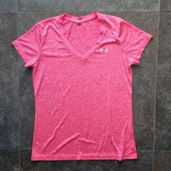 La Solderie suisse - T-shirt de sport rose fluo H S