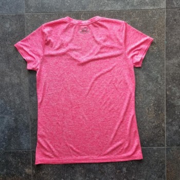 La Solderie suisse - T-shirt de sport rose fluo H S