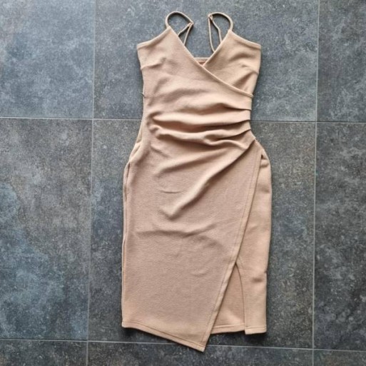 La Solderie suisse - Robe de soirée brune Missive XS