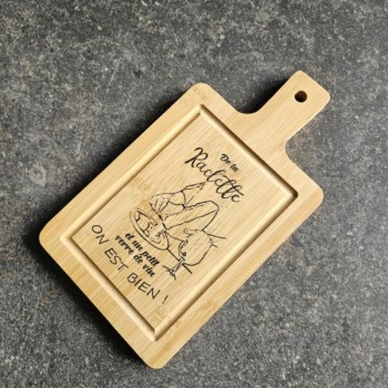 Solderie suisse - Planchette en bois Raclette