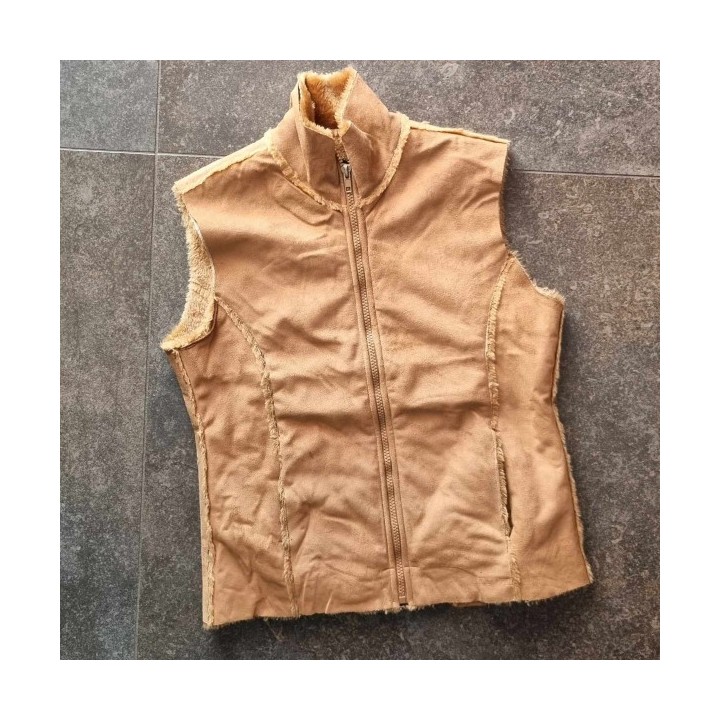 Outlet Suisse – Solderie & Neuf - Gilet en daim fourré BBG