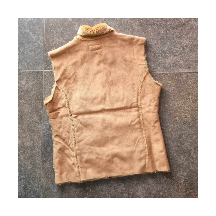 Outlet Suisse – Solderie & Neuf - Gilet en daim fourré BBG