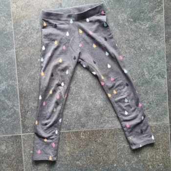 Outlet Suisse – Solderie & Neuf - Pantalon leggins gris gouttes