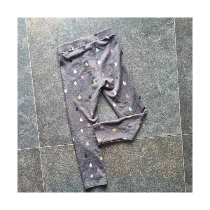 Outlet Suisse – Solderie & Neuf - Pantalon leggins gris gouttes