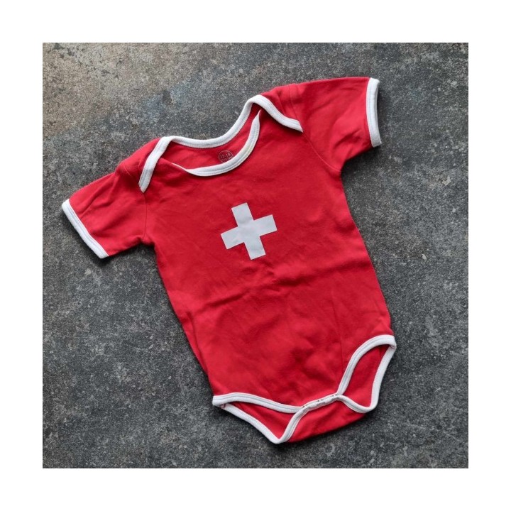 Outlet Suisse – Solderie & Neuf - Body rouge Suisse EdelWeiss