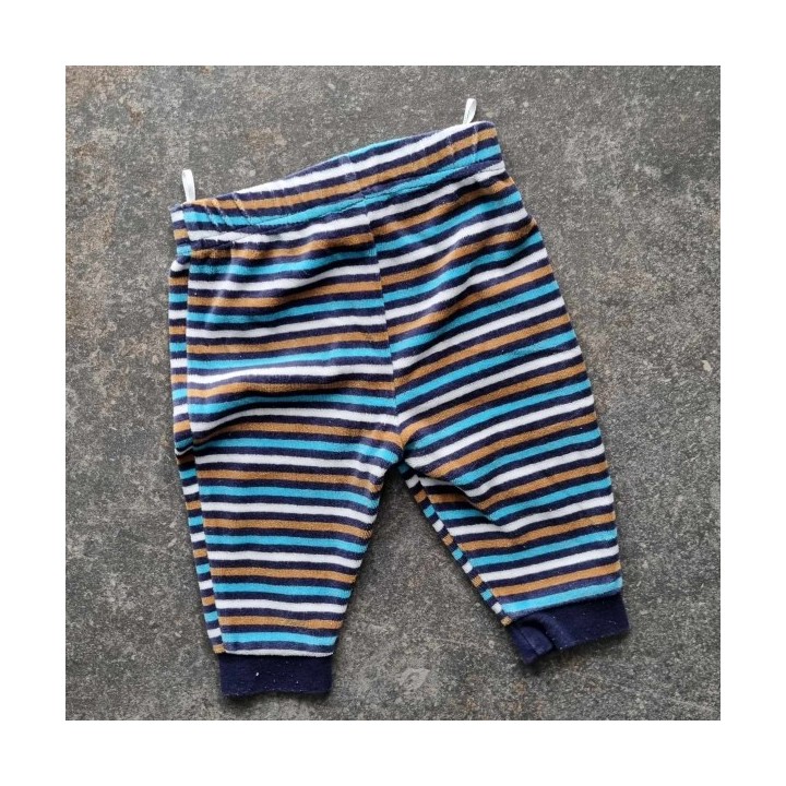 Outlet Suisse – Solderie & Neuf - Pantalon pyjama à rayures Baby Club