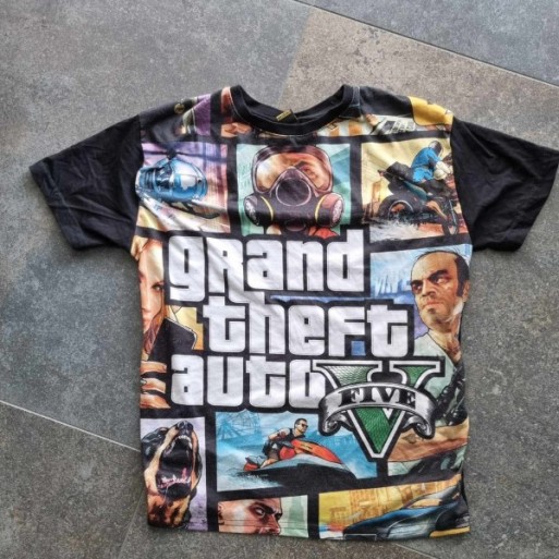 Outlet Suisse – Solderie & Neuf - T-shirt noir Grand Theft Auto